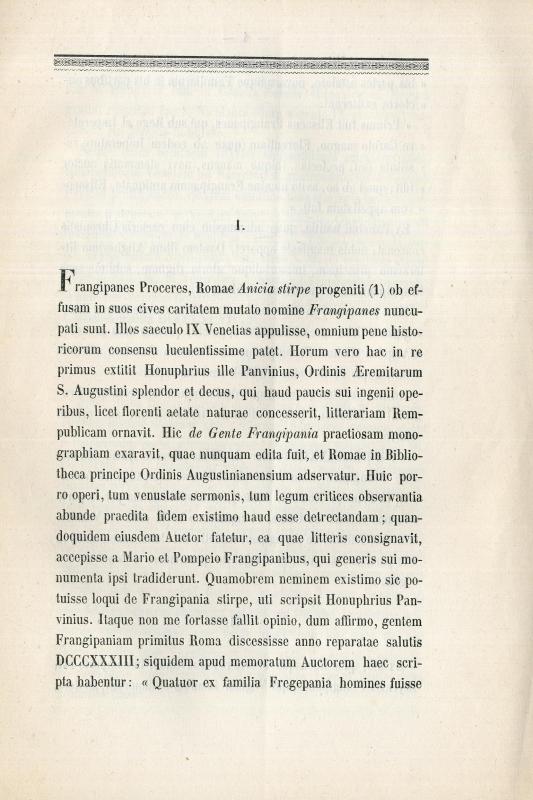 De Frangipanibus illyricis eorumque consanguineis commentarium / auctore dynasta Camillo Trasmundo-Frangipane ex ducibus Mirabelli